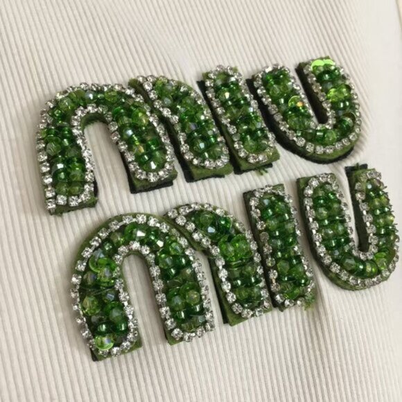 🧩Outdoor MIU MIU Crystal-Embellished Knit Tank Top,Very comfortable to wear - Picture 5 of 6